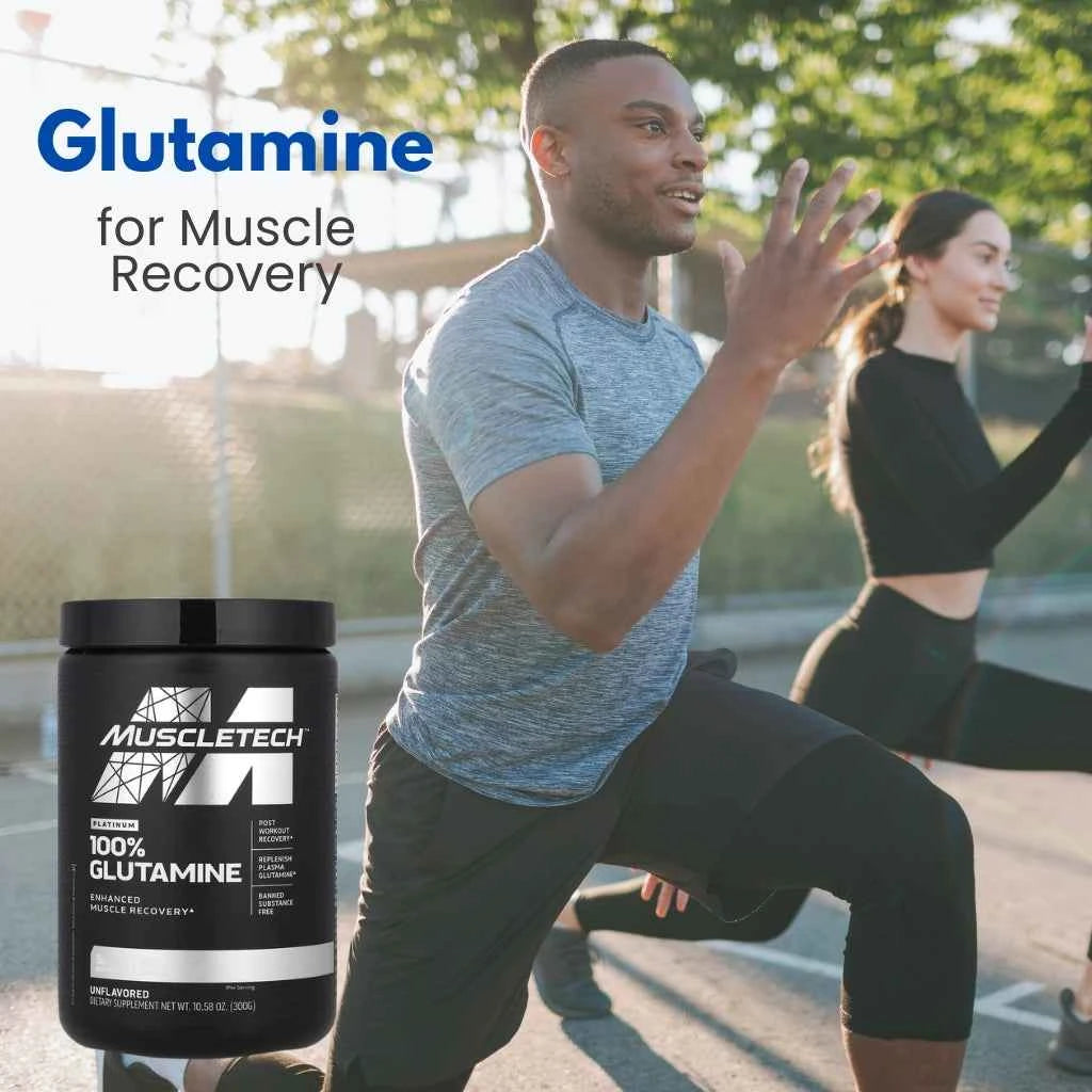 Platinum 100% Glutamine, Unflavored, 10.58 Oz (300 G)